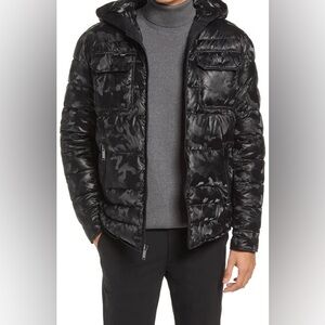 Karl Lagerfeld Paris: Camo Puffer Jacket